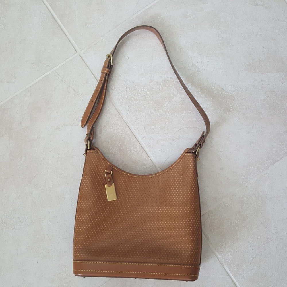 Dooney and Bourke tan shoulder bag